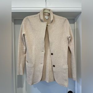 J Crew Sweater Blazer